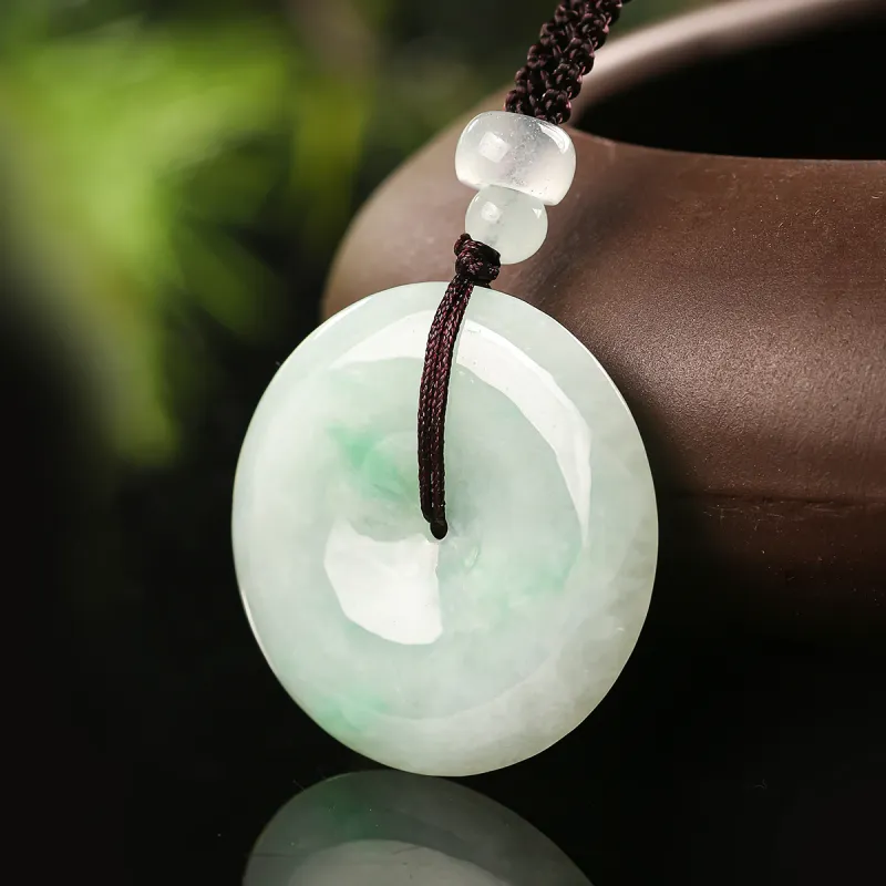TAMINA Glutinous Jade Pendants Women's-2