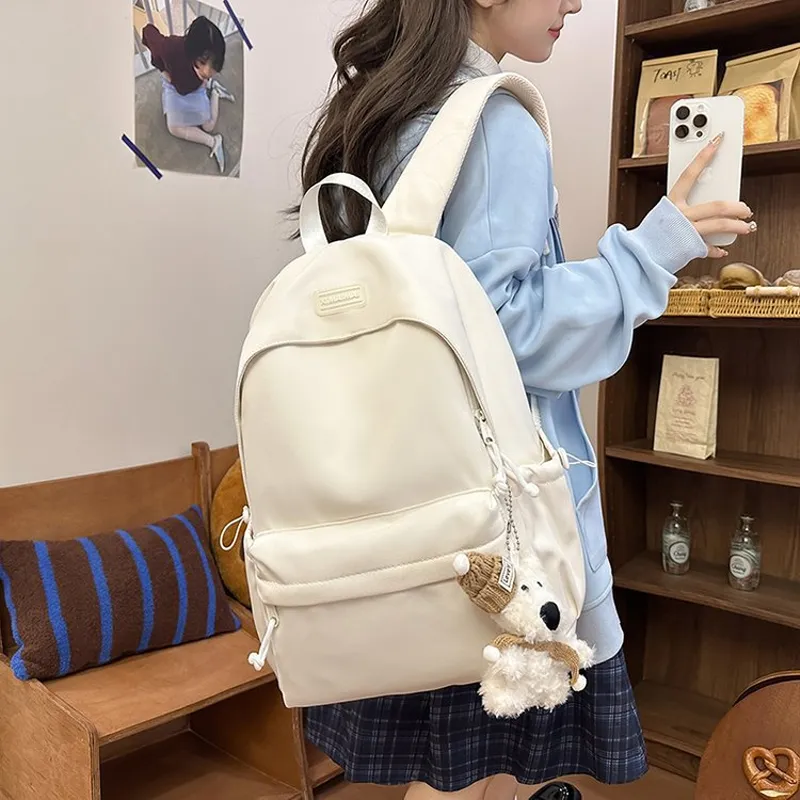 Jade En Plus Nylon Backpack Regular Unisex Multicolor-12