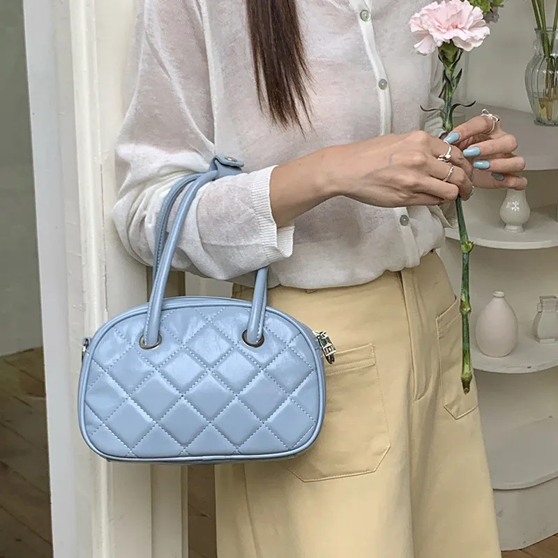 Jade En Plus PU Handbag Regular Women's Tranquil Black/Rime White/Sweet Pink/Vivid Blue-17