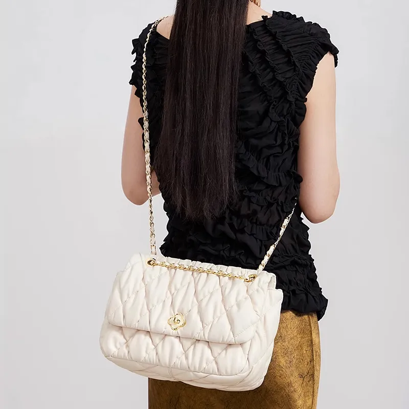 Jade En Plus PU Crossbody Bag, Shoulder Bag Tubas Women's Black/White-28