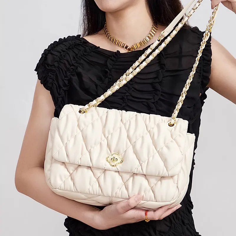 Jade En Plus PU Crossbody Bag, Shoulder Bag Tubas Women's Black/White-29