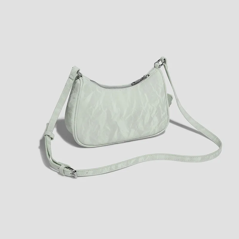 Jade En Plus PU Shoulder Bag Regular Women's Green/Pink/White/Black-2