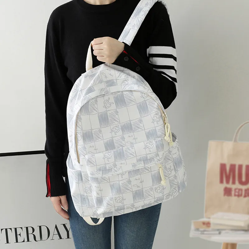 Jade En Plus Nylon Backpack Regular Women's Multicolor-2