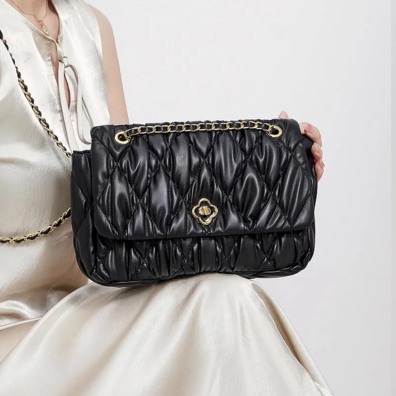 Jade En Plus PU Crossbody Bag, Shoulder Bag Tubas Women's Black/White-20