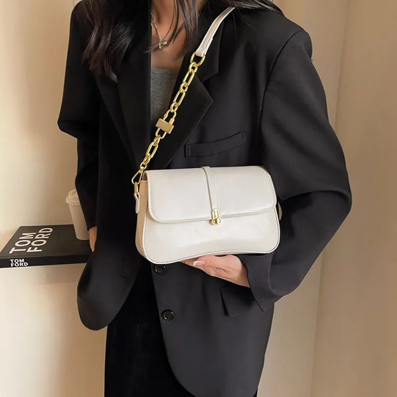 Jade En Plus PU Small Square Bag Shoulder Bag, Crossbody Bag Regular Women's Black/Ecru/Milk Tea/Brown-20
