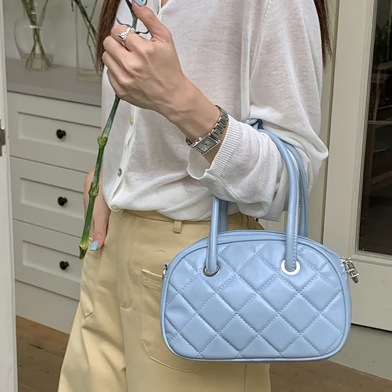 Jade En Plus PU Handbag Regular Women's Tranquil Black/Rime White/Sweet Pink/Vivid Blue-18