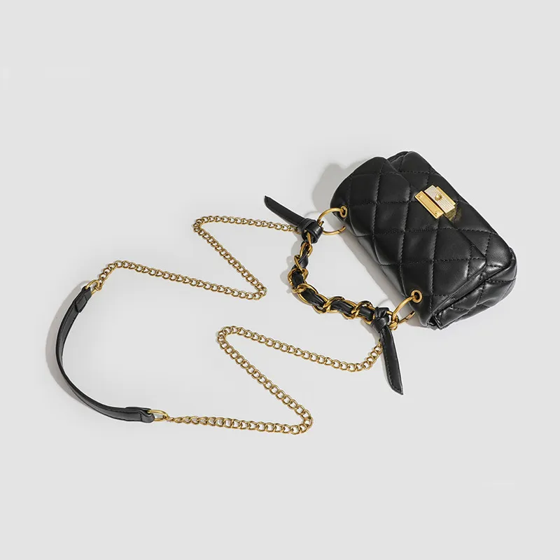 Jade En Plus PU Portable Small Size Women's Mysterious Black-2