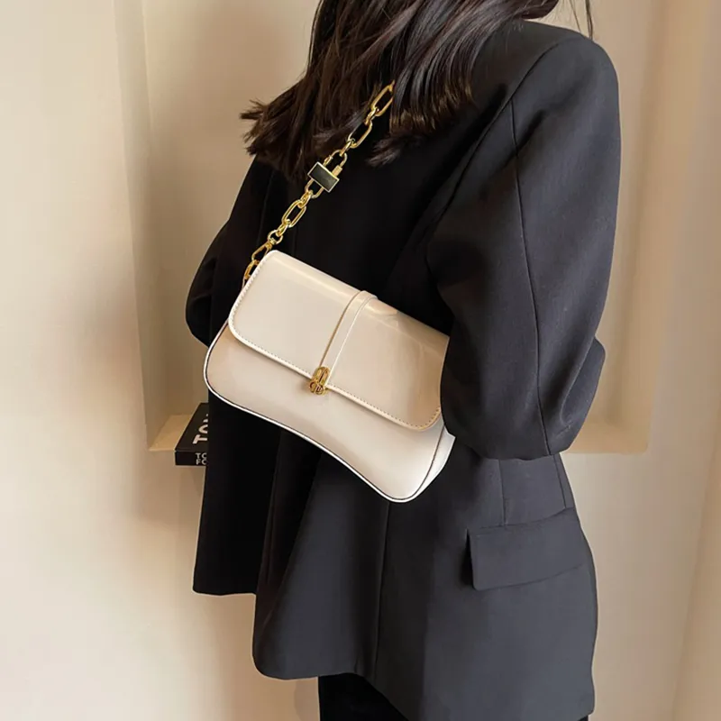 Jade En Plus PU Small Square Bag Shoulder Bag, Crossbody Bag Regular Women's Black/Ecru/Milk Tea/Brown-18