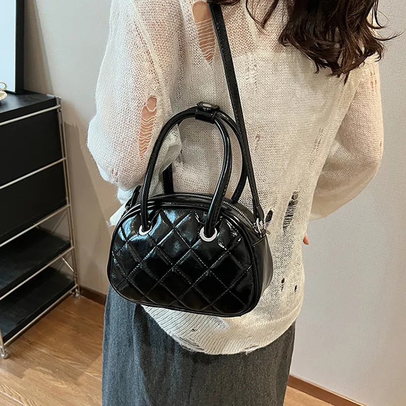 Jade En Plus PU Handbag Regular Women's Tranquil Black/Rime White/Sweet Pink/Vivid Blue-5