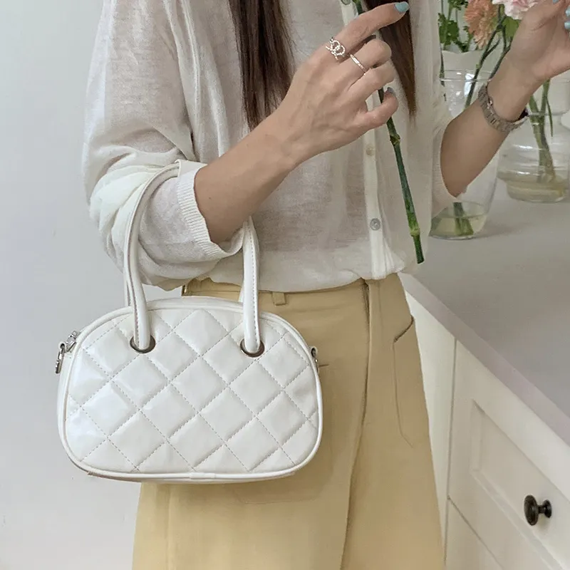Jade En Plus PU Handbag Regular Women's Tranquil Black/Rime White/Sweet Pink/Vivid Blue-9