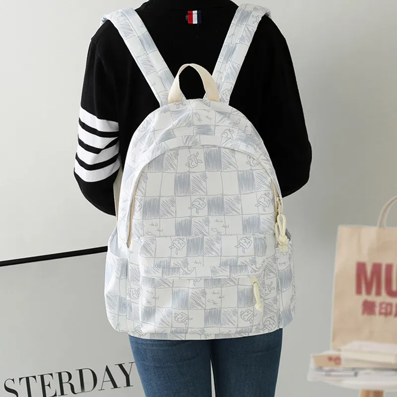 Jade En Plus Nylon Backpack Regular Women's Multicolor-5