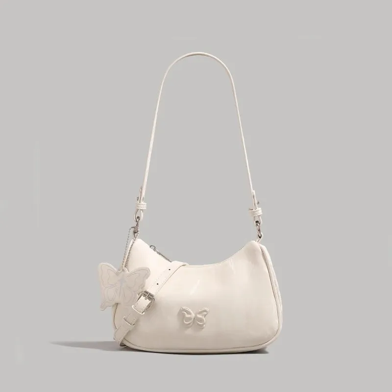 Jade En Plus PU Shoulder Bag Regular Women's Green/Pink/White/Black-22