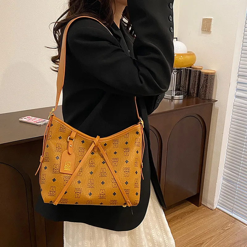 Jade En Plus PU Shoulder Bag Regular Women's Honey Brown-7