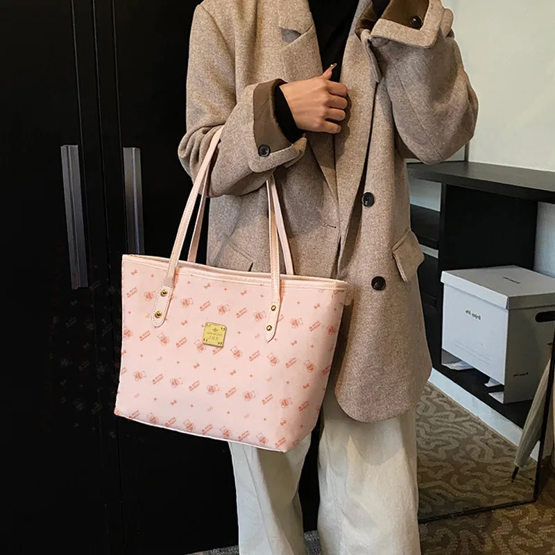 Jade En Plus PU Handbag, Shoulder Bag Regular Women's Mint Mambo/Cream Pink/Milk White-10
