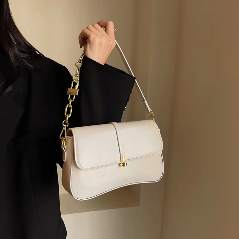 Jade En Plus PU Small Square Bag Shoulder Bag, Crossbody Bag Regular Women's Black/Ecru/Milk Tea/Brown-19