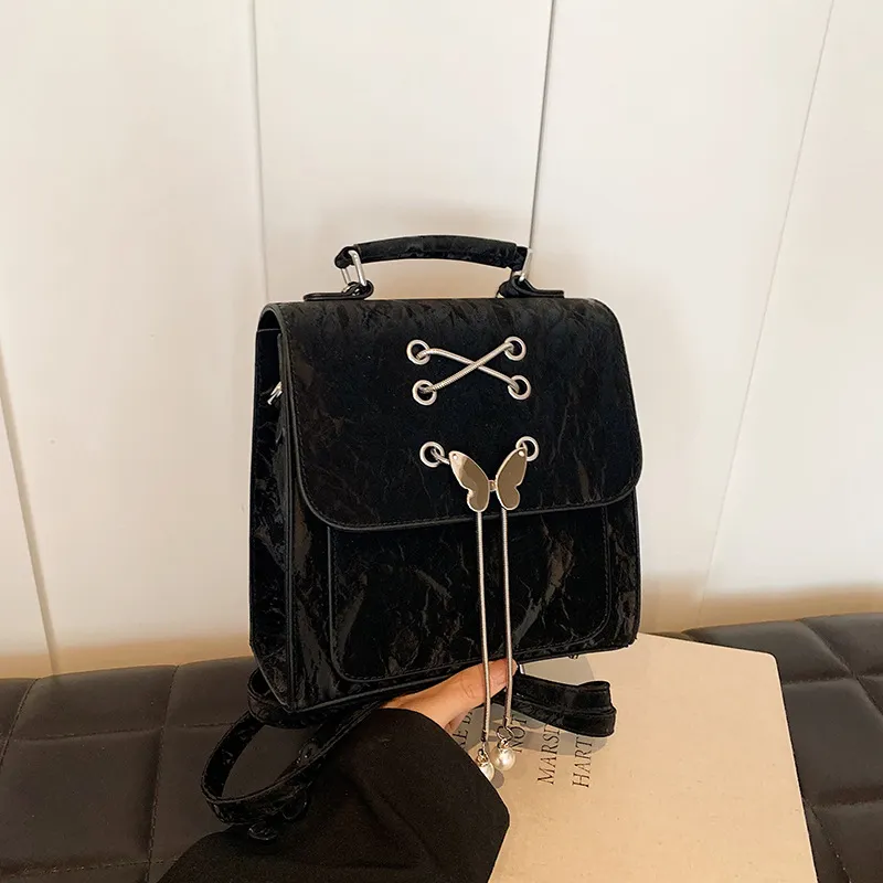 Jade En Plus PU Backpack Women's Jade Cream Bag/Tranquil Black-10