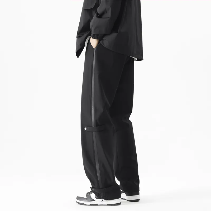 Go It Alone Casual Pants Unisex Black-5