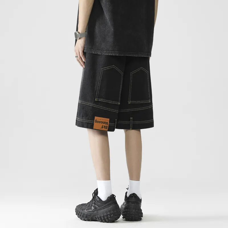 Go It Alone Denim Shorts Unisex-1