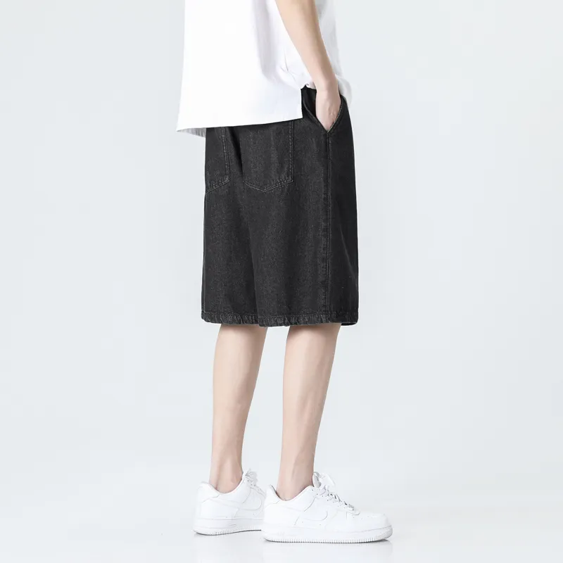 Go It Alone Denim Shorts Unisex-1