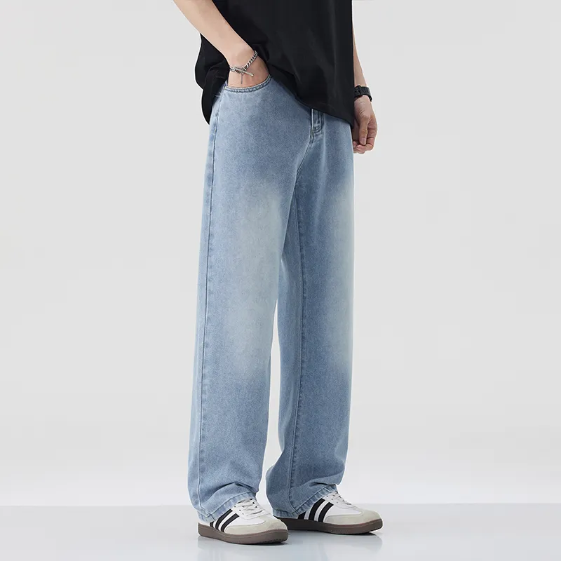 Go it alone Jeans Unisex Light Blue-2