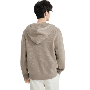 Go It Alone Knitwear Men's Gray Camel