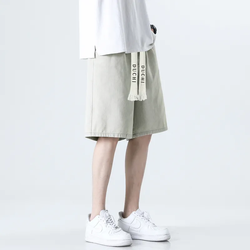 Go It Alone Denim Shorts Unisex-11