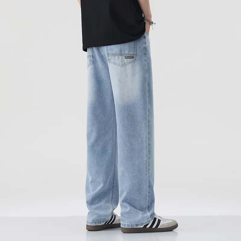 Go it alone Jeans Unisex Light Blue-3