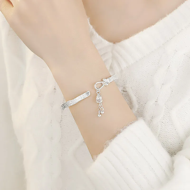 Children's Drawings 999 Fine Silver Sterling Silver Bracelets Women's-3