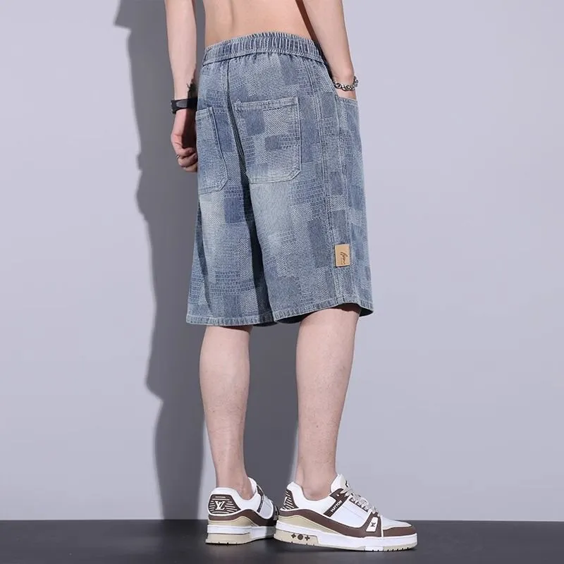 WJBS Denim Shorts Women's Blue-4