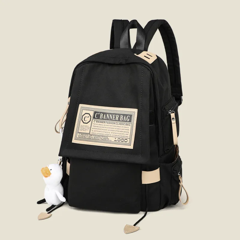 C°BANNER Fabric Backpack Tubas Unisex Red/Black-6