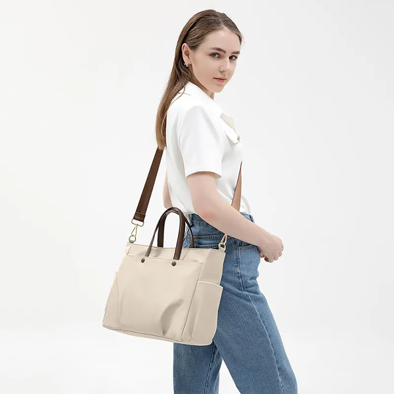 C°BANNER Fabric Shoulder Bag, Crossbody Bag, Handbag Tubas Women's Apricot-4