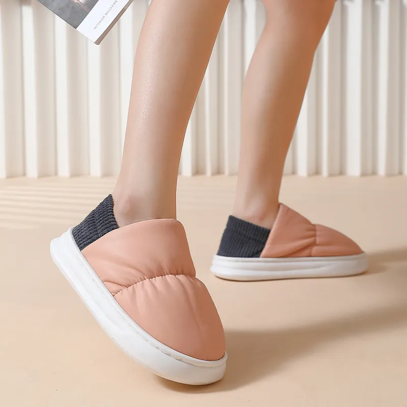 KUUJOO Slippers/Home Cotton Slippers-8