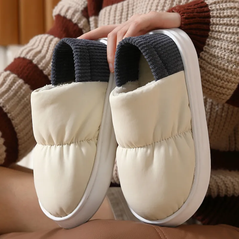 KUUJOO Slippers/Home Cotton Slippers-3