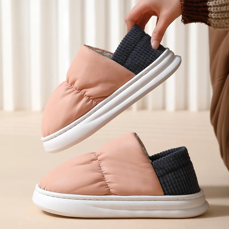 KUUJOO Slippers/Home Cotton Slippers-9