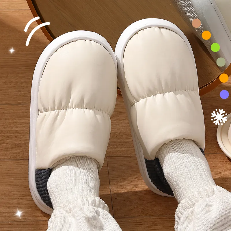 KUUJOO Slippers/Home Cotton Slippers-5