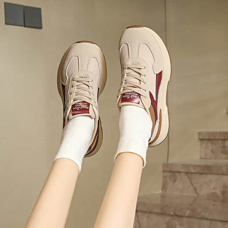 Lycakington Height Increasing, Slip Resistant, Abrasion Resistant Low Top Casual Shoes Women's-4