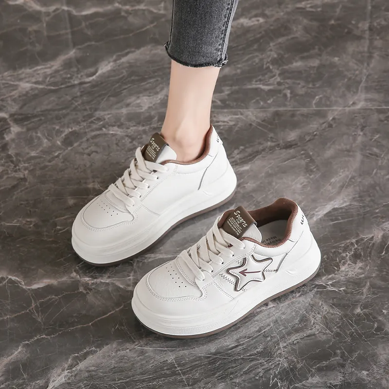 Lycakington Height Increasing Anti Slip And Wear Resistant Low Top Skateboard Shoes Women's-12