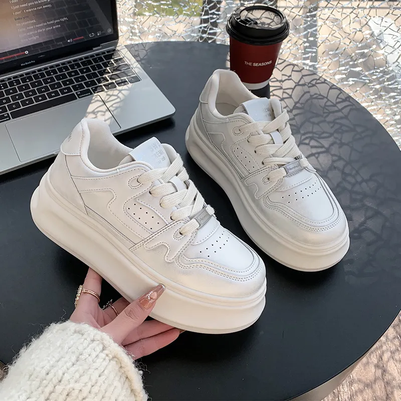 Lycakington Height Increasing Slip-Resistant Low-Top Casual Shoes Women's-4