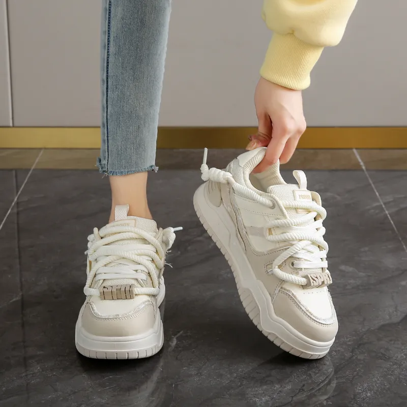 Lycakington Anti Slip Wear Resistant Low Top Skateboard Shoes Women's-7