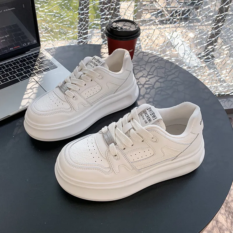 Lycakington Height Increasing Slip-Resistant Low-Top Casual Shoes Women's-2