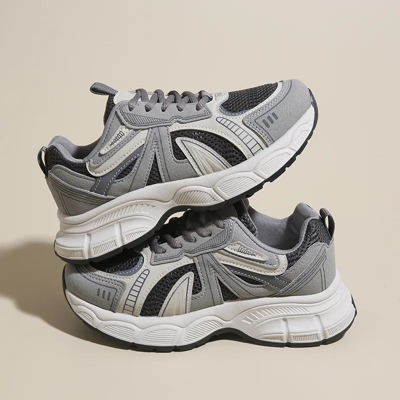 Lycakington Anti Slip Wear Resistant Low Top Chunky Sneakers Women's-6