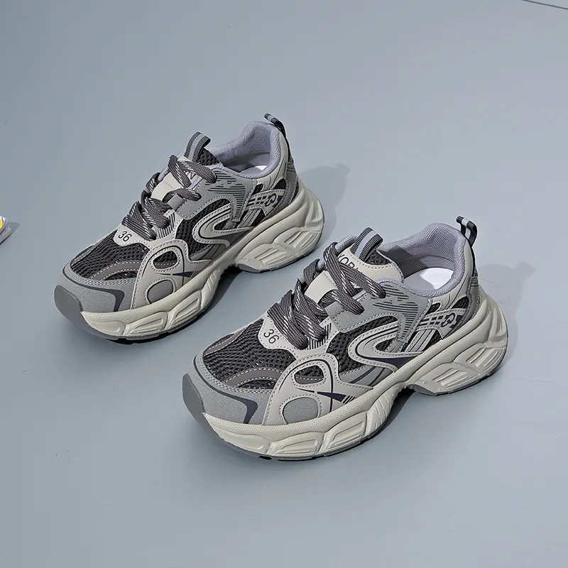 Lycakington Height Increasing, Slip Resistant, Abrasion Resistant Low Top Chunky Sneakers Women's-1