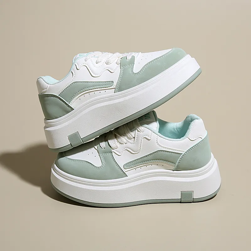 Lycakington Height Increasing, Breathable, Slip Resistant Low Top Skateboard Shoes Women's-12