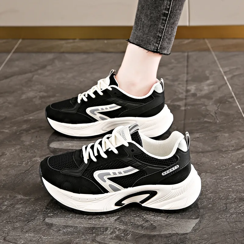 Lycakington Height Increasing, Slip Resistant, Abrasion Resistant Low Top Casual Shoes Women's-1