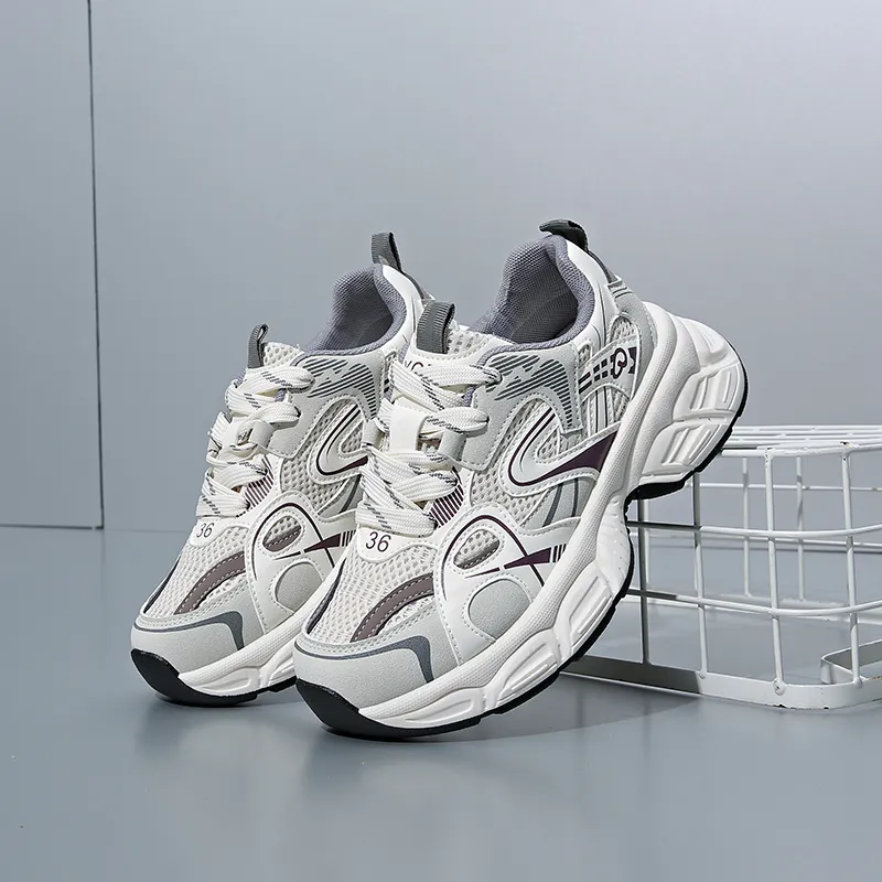 Lycakington Height Increasing, Slip Resistant, Abrasion Resistant Low Top Chunky Sneakers Women's-8