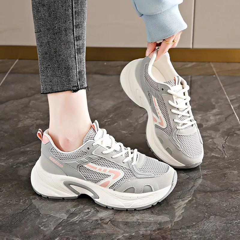 Lycakington Height Increasing, Slip Resistant, Abrasion Resistant Low Top Casual Shoes Women's-8