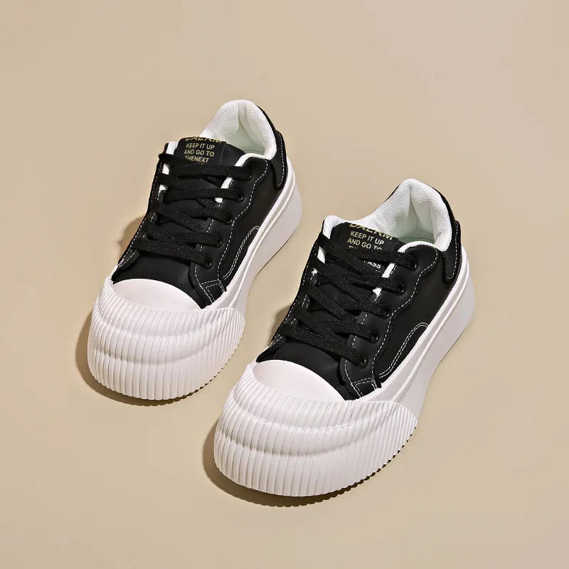 Lycakington Abrasion Resistant Height Increasing Low Top Skateboard Shoes Women's-8