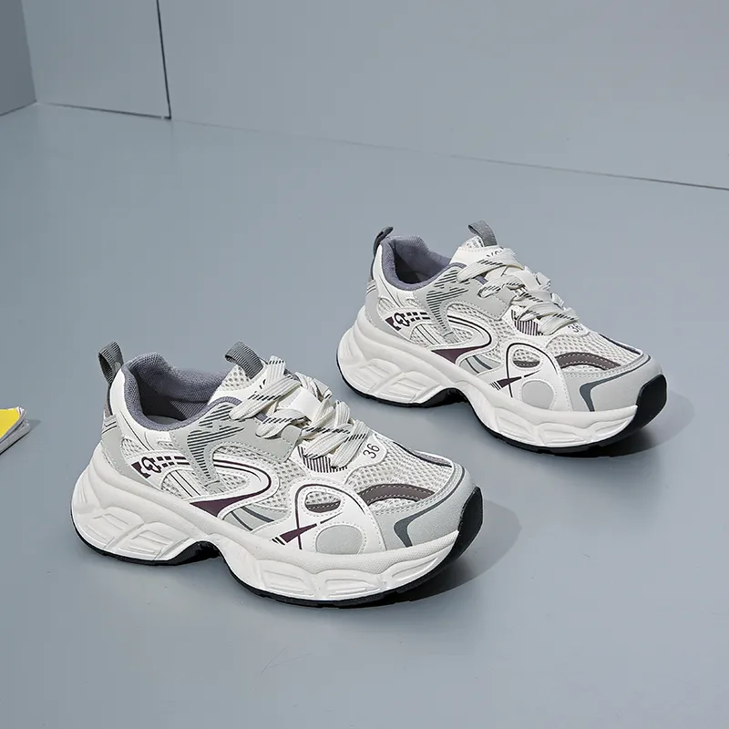 Lycakington Height Increasing, Slip Resistant, Abrasion Resistant Low Top Chunky Sneakers Women's-7