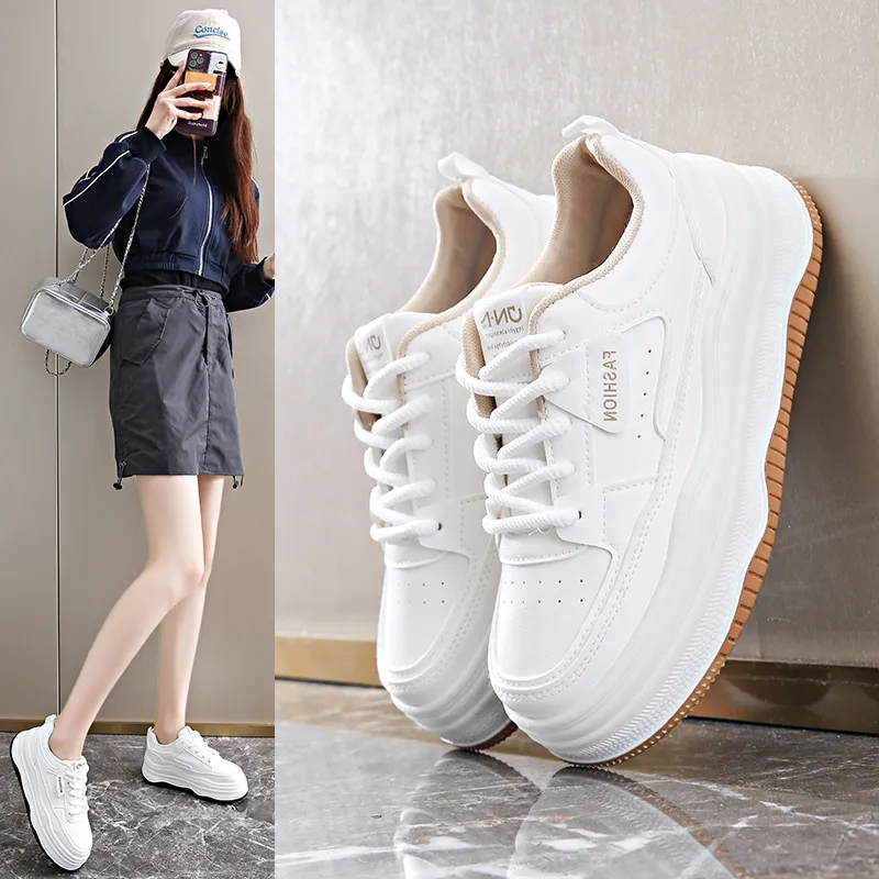 Lycakington Height Increasing Slip Resistant Low Top Skateboard Shoes Women's-1