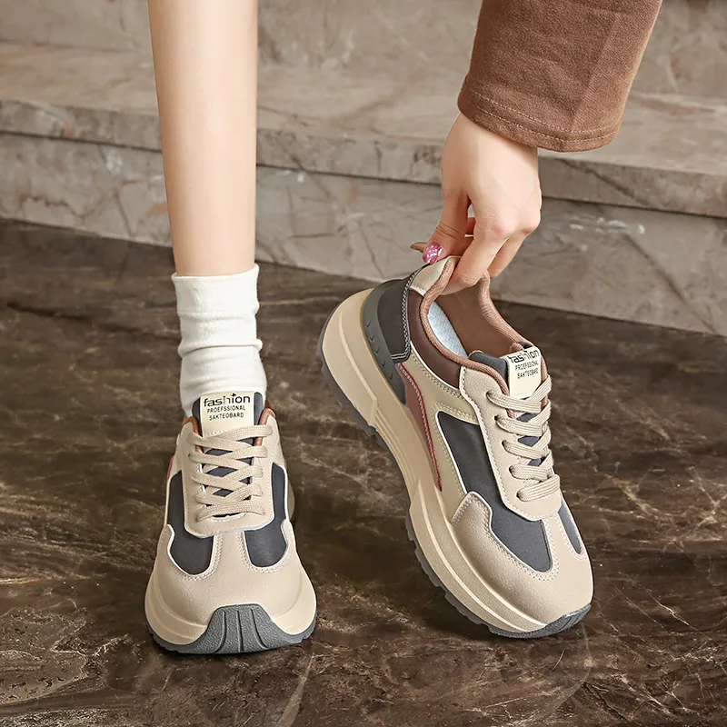 Lycakington Height Increasing, Slip Resistant, Abrasion Resistant Low Top Casual Shoes Women's-6